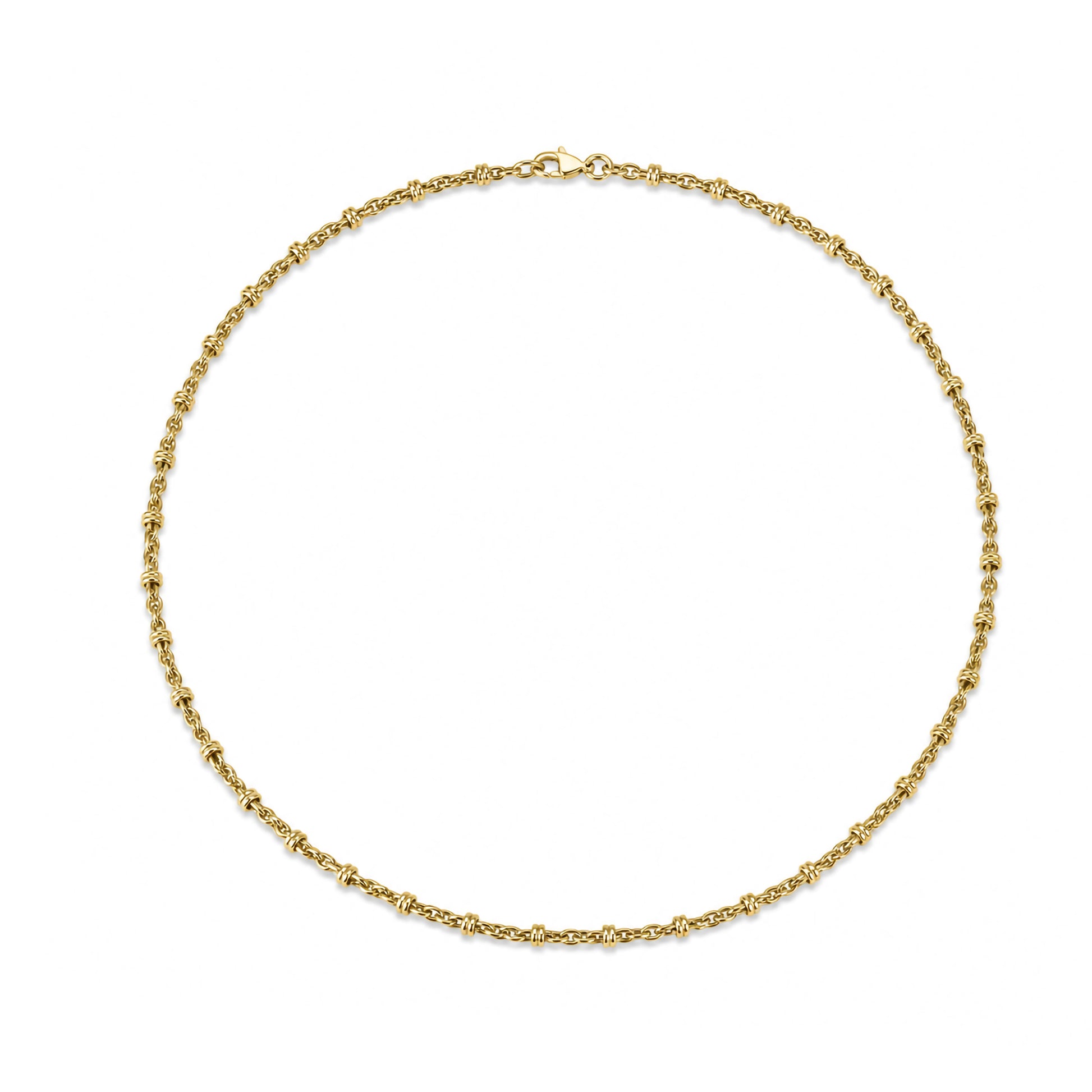 18ct Yellow Gold Fancy Link Pre-Owned Chain