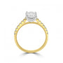 18ct Yellow Gold Oval Lab grown Diamond 'Lily' Engagement Ring