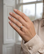 18ct Yellow Gold Round Brilliant Cut Natural Diamond Six Claw Solitaire Engagement Ring