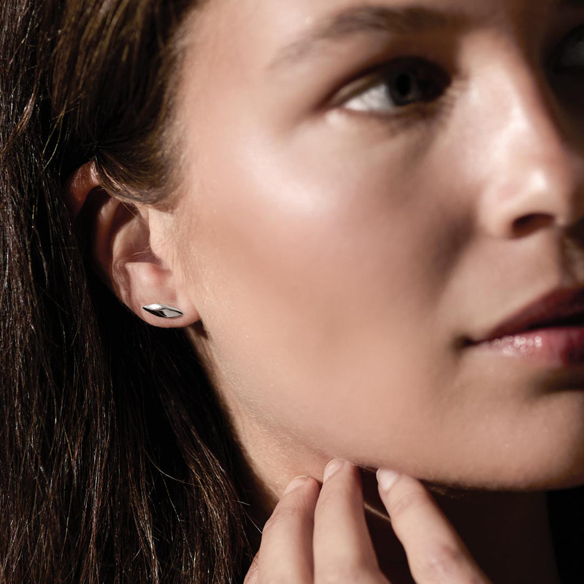 Kit Heath Sterling Silver 'Glint' Stud Earrings