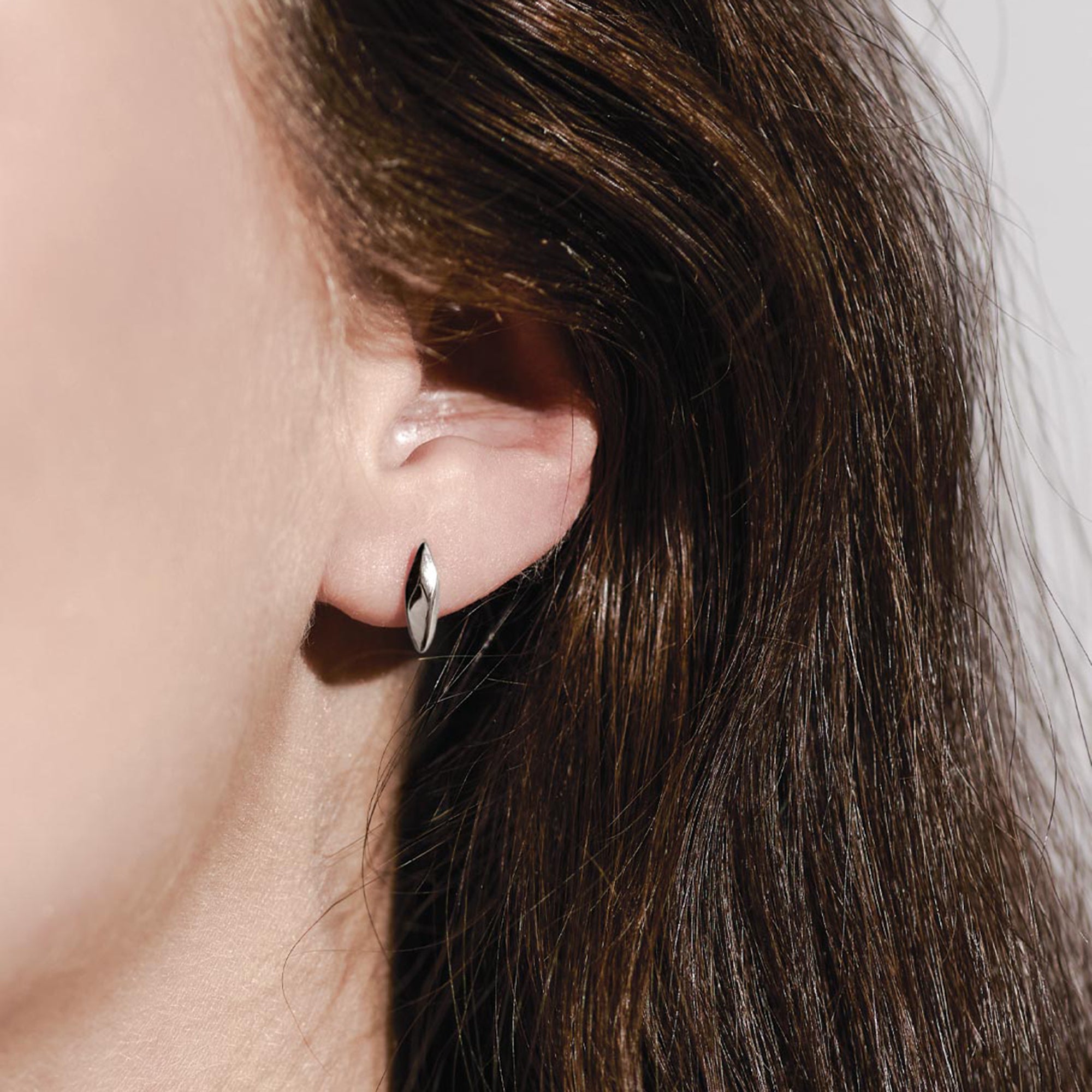 Kit Heath Sterling Silver 'Glint' Stud Earrings