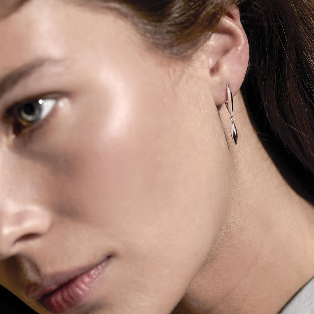 Kit Heath Glint Hoop Drop Earrings
