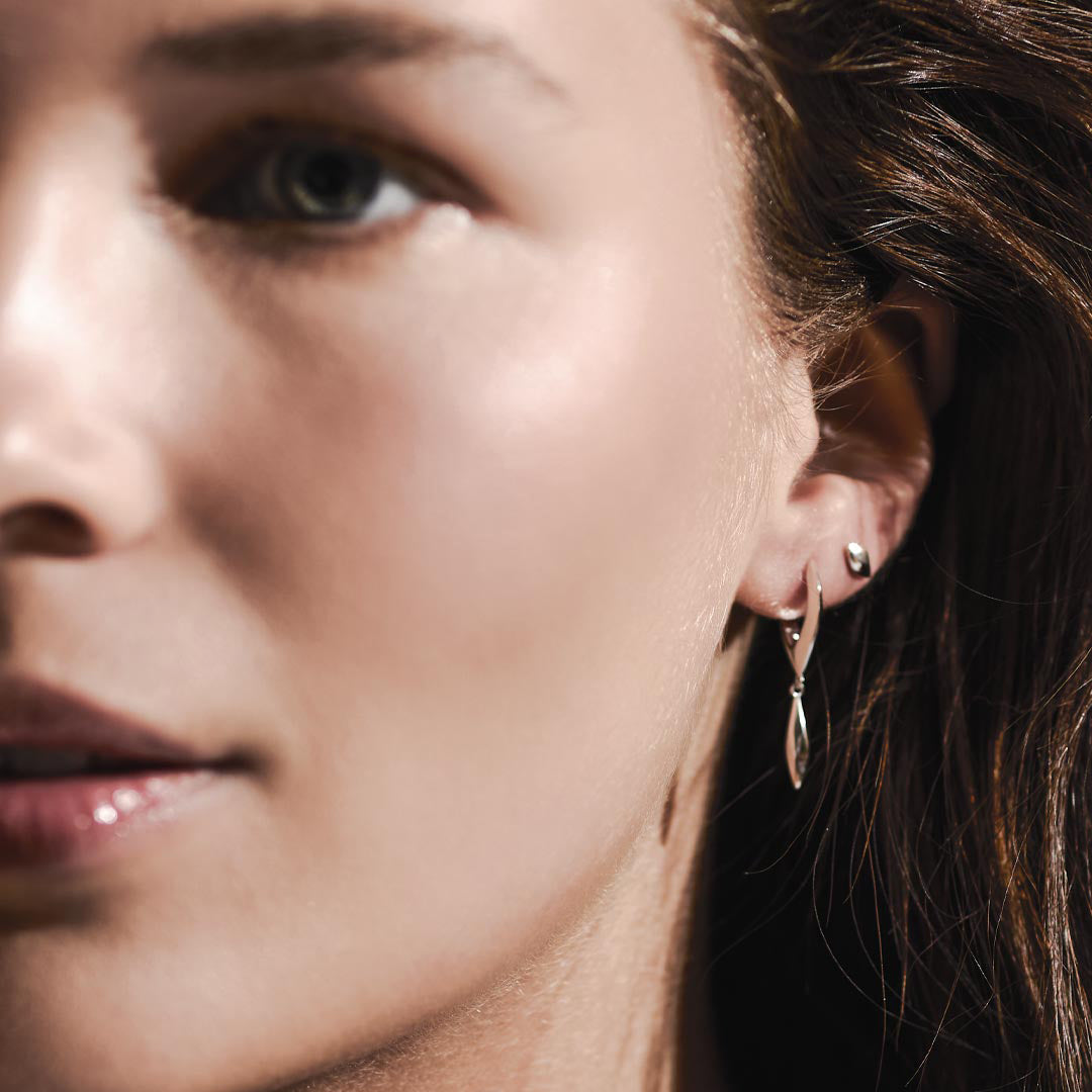 Kit Heath Glint Hoop Drop Earrings