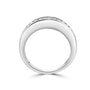 18ct White Gold Oval Diamond Eternity Style Pre-Owned Ring
