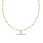 9ct Yellow Gold T-Bar Chain Necklet