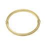 9ct Hinged Hollow Section Pre-Owned Bangle