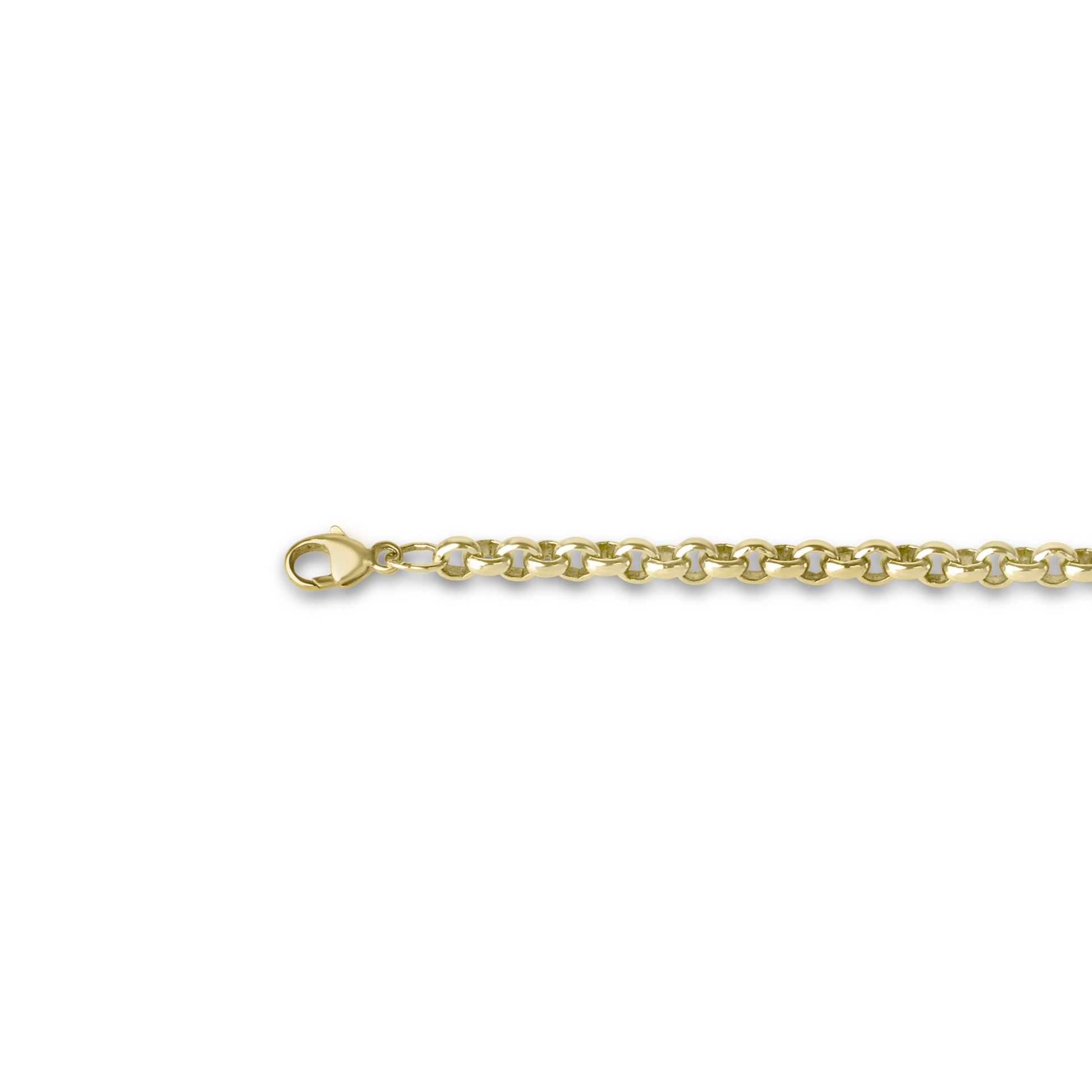 9ct Yellow Gold 18 Inch Belcher Link Pre-owned Chain