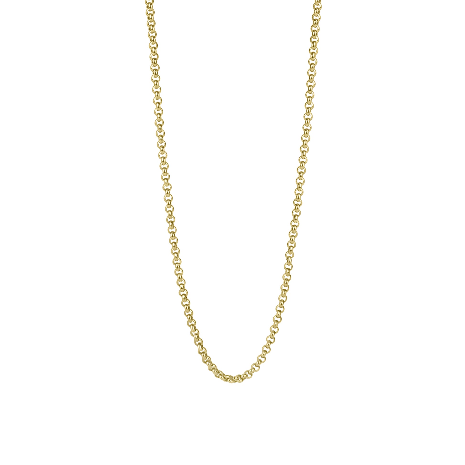 9ct Yellow Gold 20 Inch Fine Belcher Pre-Owned Chain