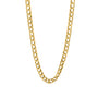 9ct Yellow Gold 20" Open Flat Curb Link Chain