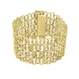 9ct Yellow Gold 30mm Wide Fancy Pre-owned Bracelet