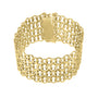 9ct Yellow Gold 30mm Wide Fancy Pre-owned Bracelet