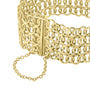 9ct Yellow Gold 30mm Wide Fancy Pre-owned Bracelet