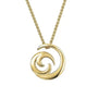 9ct Yellow Gold Avanti Crashing Waves Pendant and Chain (Copy)