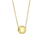 9ct Yellow Gold Ball Slider Necklace