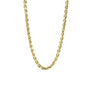 9ct Yellow Gold Close U Link Chunky Necklace