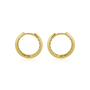 9ct Yellow Gold Hinged Huggie Hoop Earrings