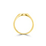 9ct Yellow Gold Oval Signet Ring with 11mm x 9mm Top