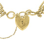 9ct Yellow Gold Pre-Owned Bracelet with Padlock