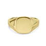 9ct Yellow Gold Signet Ring 12mm × 11mm Cushion