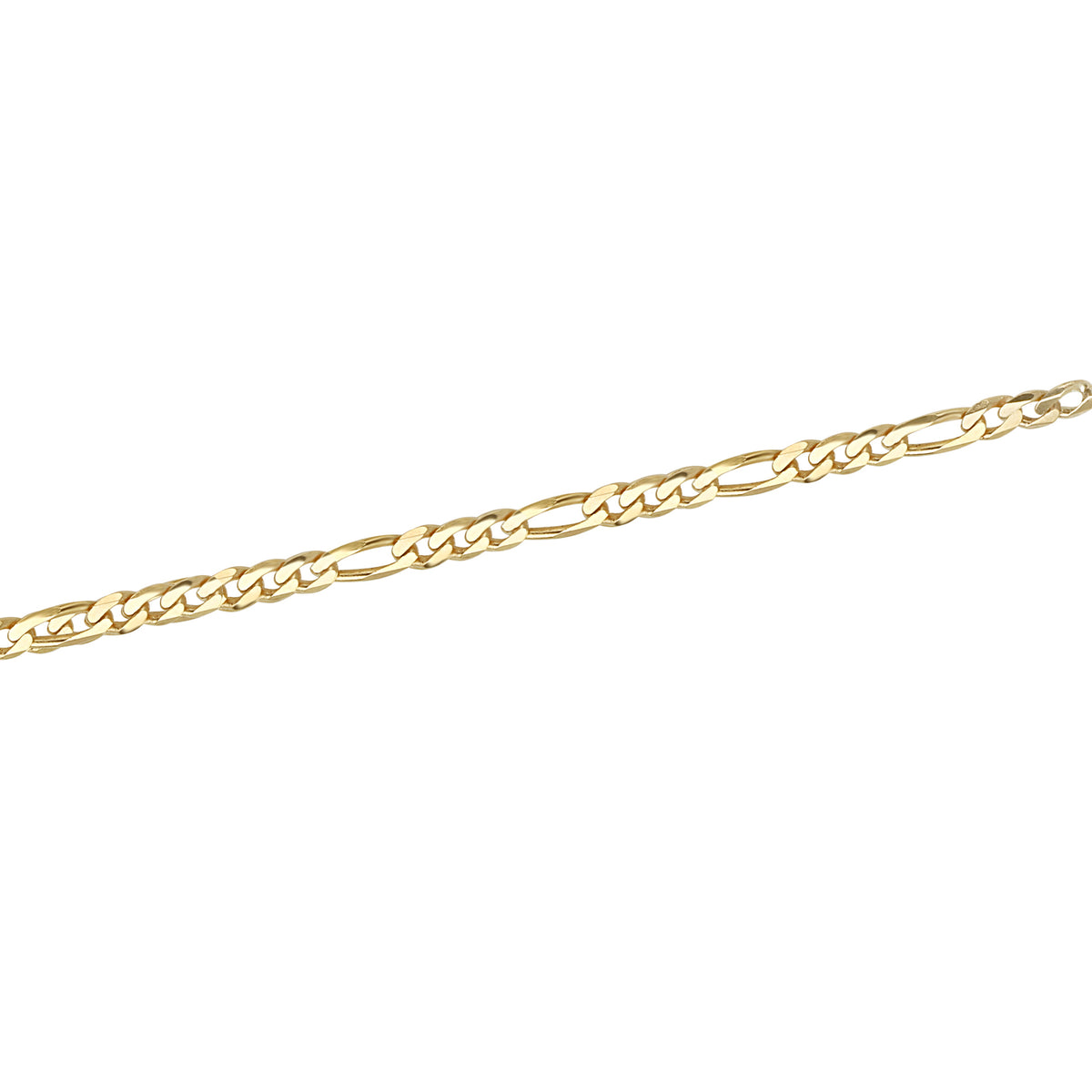 9ct Yellow Gold Six Stone Turquoise Rope Detail Pre-Owned Necklet