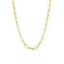 9ct Yellow Gold Small Open Link Chain Necklet