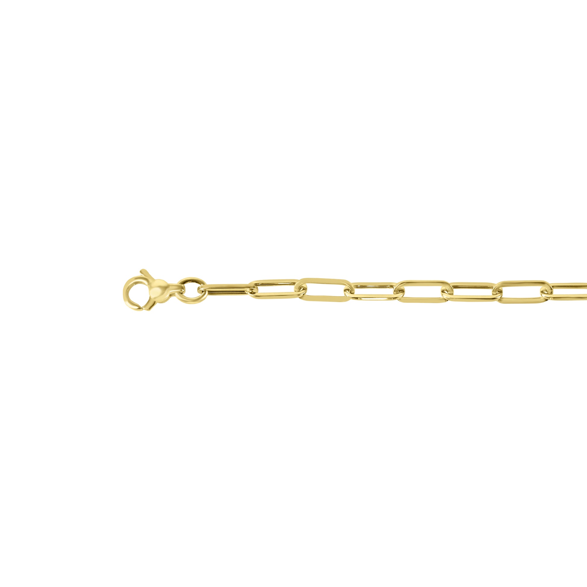 9ct Yellow Gold Small Open Link Chain Necklet