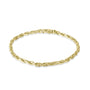 9ct Yellow Gold Small Oval Close Link Bracelet