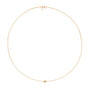 Eloise 18ct Yellow Gold Plated Sterling Silver Moon Diamond Necklace - round brilliant cut natural diamond set in engraved star pattern pendant on wire necklet