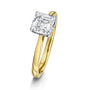 Asscher Cut Diamond Solitaire Engagement Ring 1.51ct
