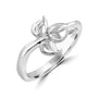 Avanti Silver Three Leaf Ring