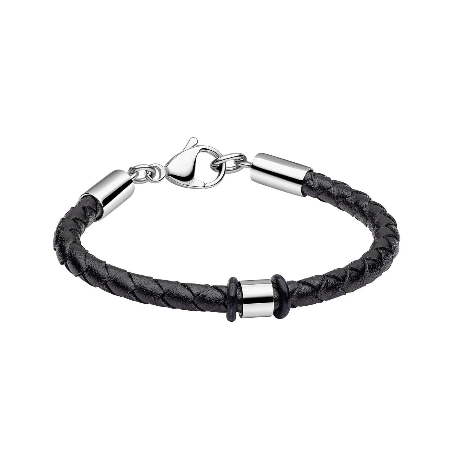 Fred Bennett Son Black Leather Bracelet