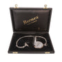 Bernex Full Hunter Silver Pocket Watch with Albert Chain and T-Bar Pre-Owned