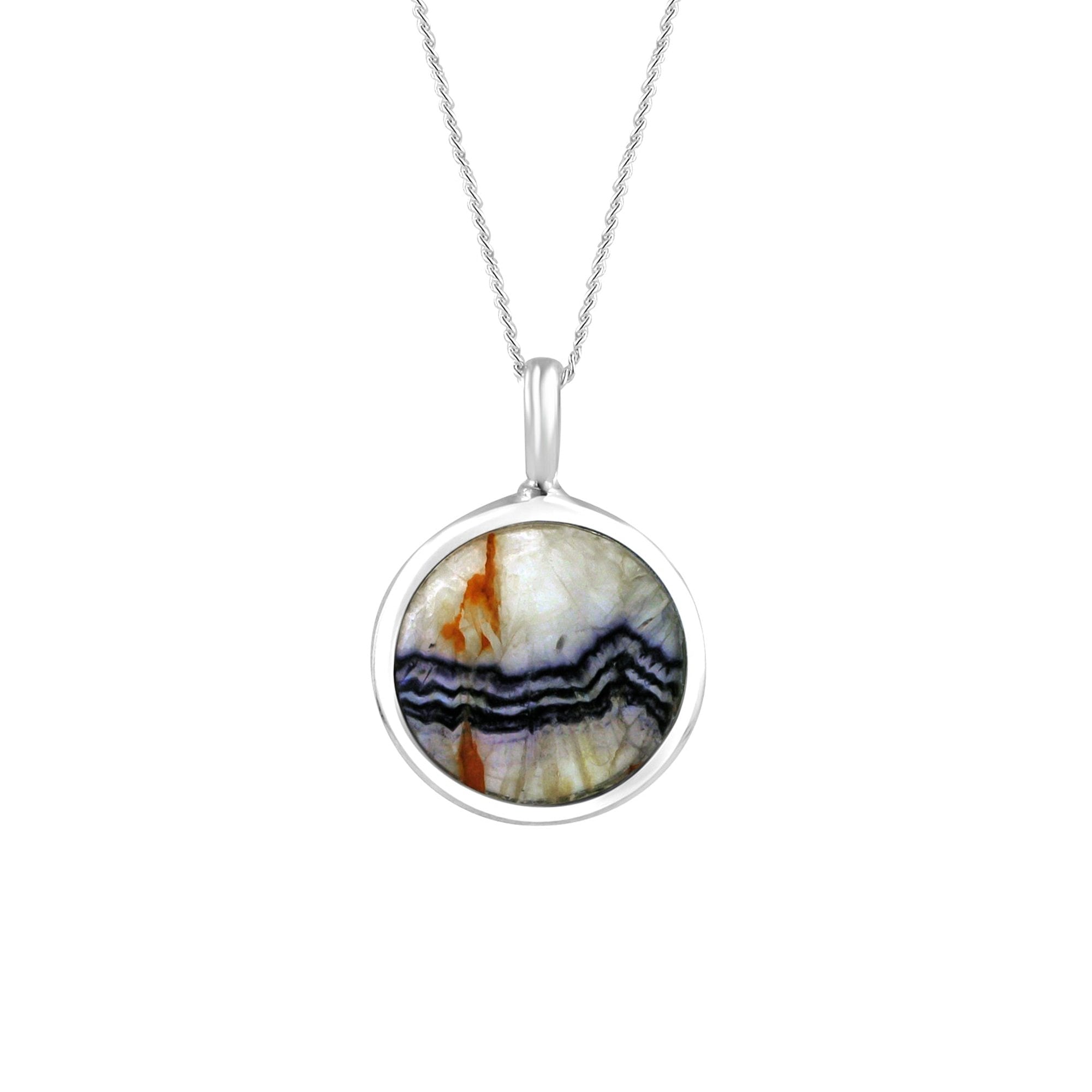 Blue John Large Circular Necklace