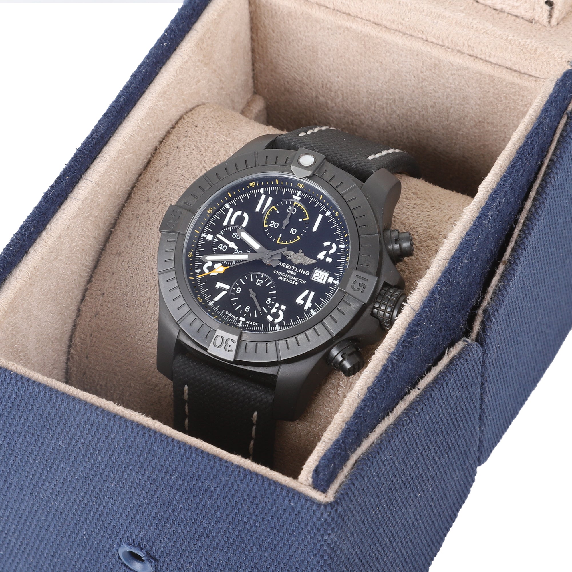 Breitling Avenger Chronograph 45 Night Mission Pre Owned Watch