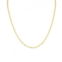 20" 9ct Yellow Gold Filed Trace Stacking Chain