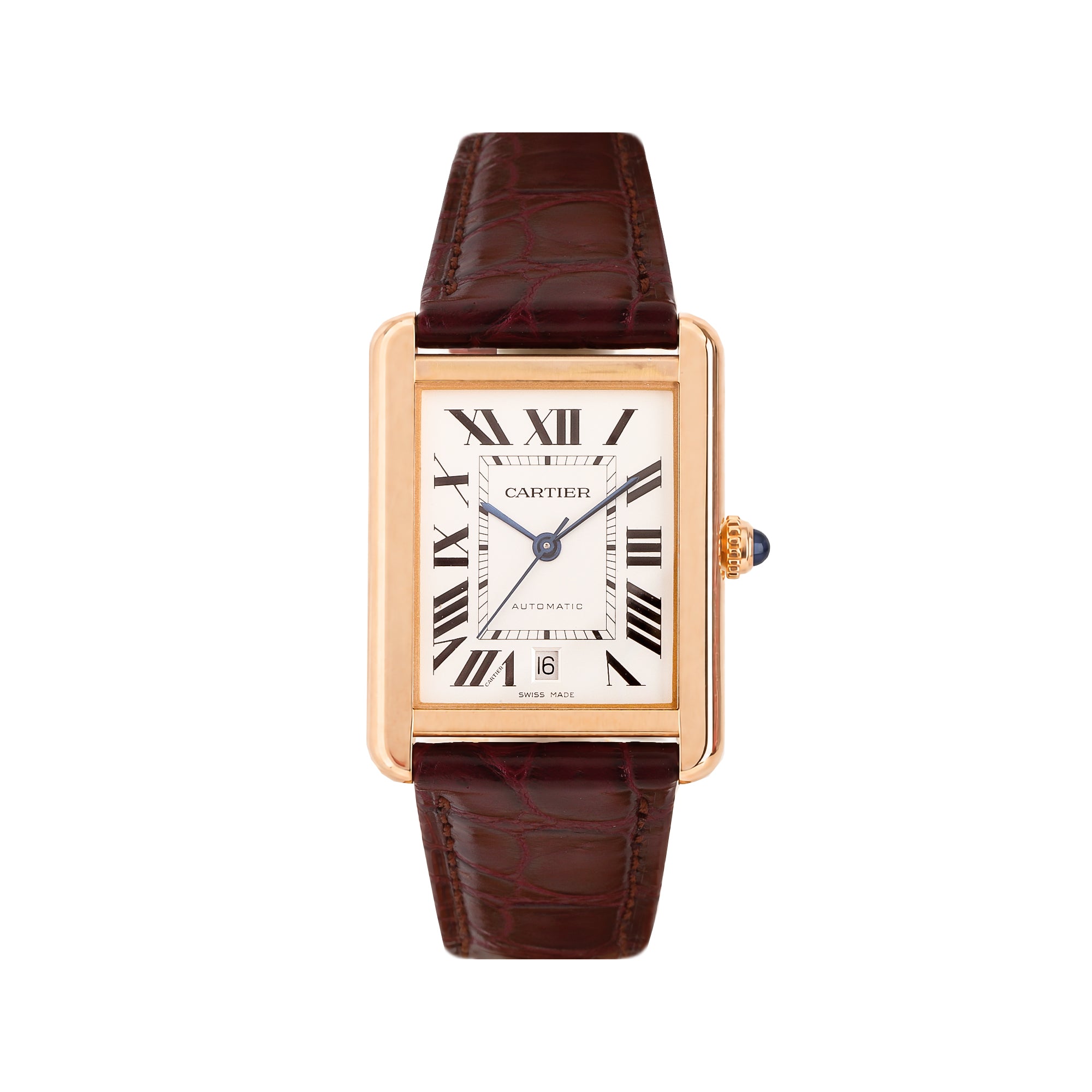 Cartier Tank Solo 18ct Rose Gold Pre-Owned Watch