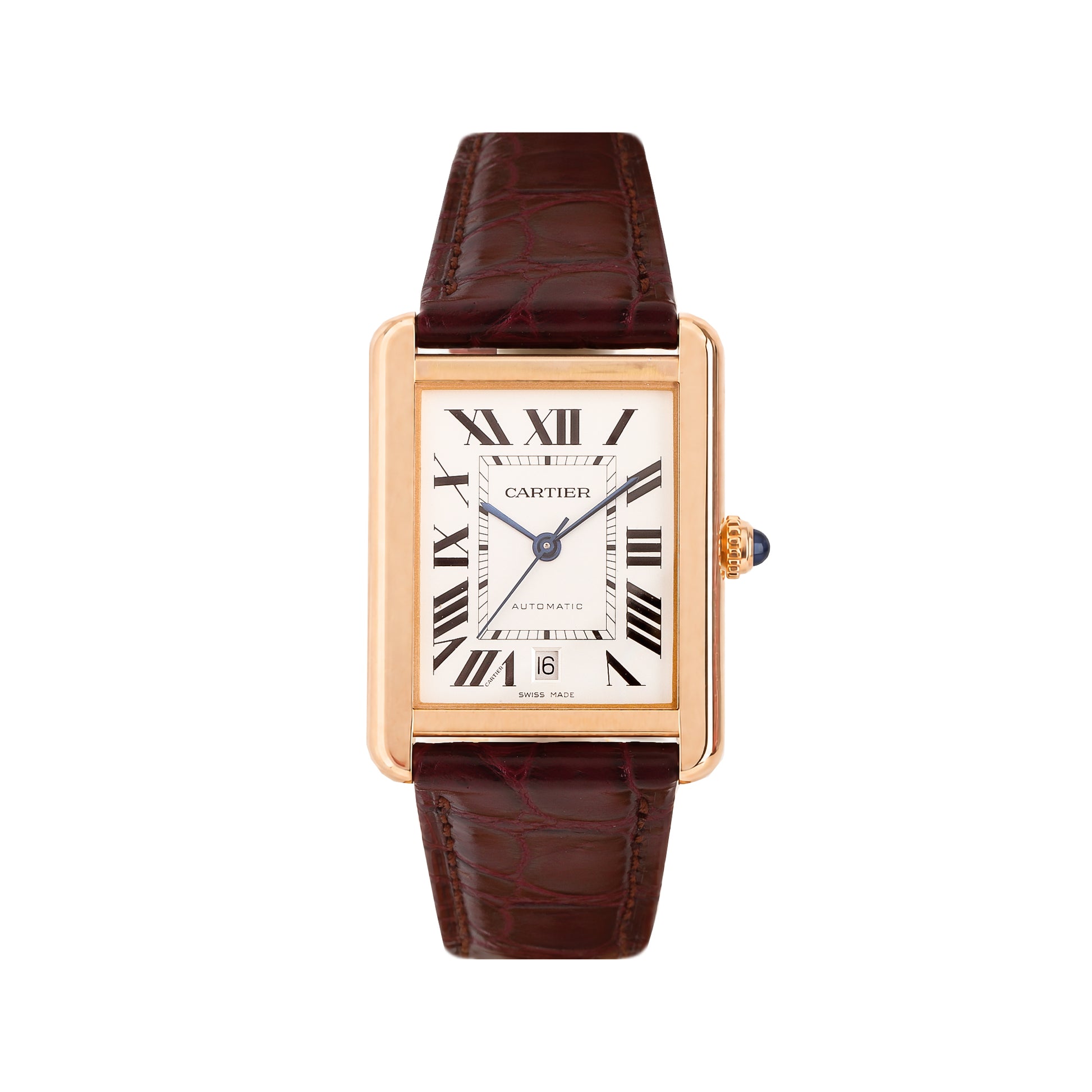 Cartier Tank Solo 18ct Rose Gold Pre-Owned Watch