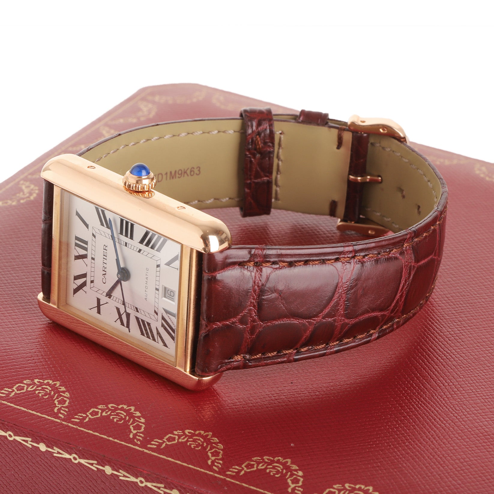 Cartier Tank Solo 18ct Rose Gold Pre-Owned Watch