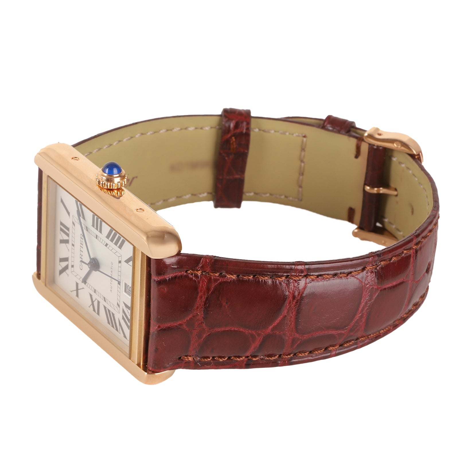 Cartier Tank Solo 18ct Rose Gold Pre-Owned Watch