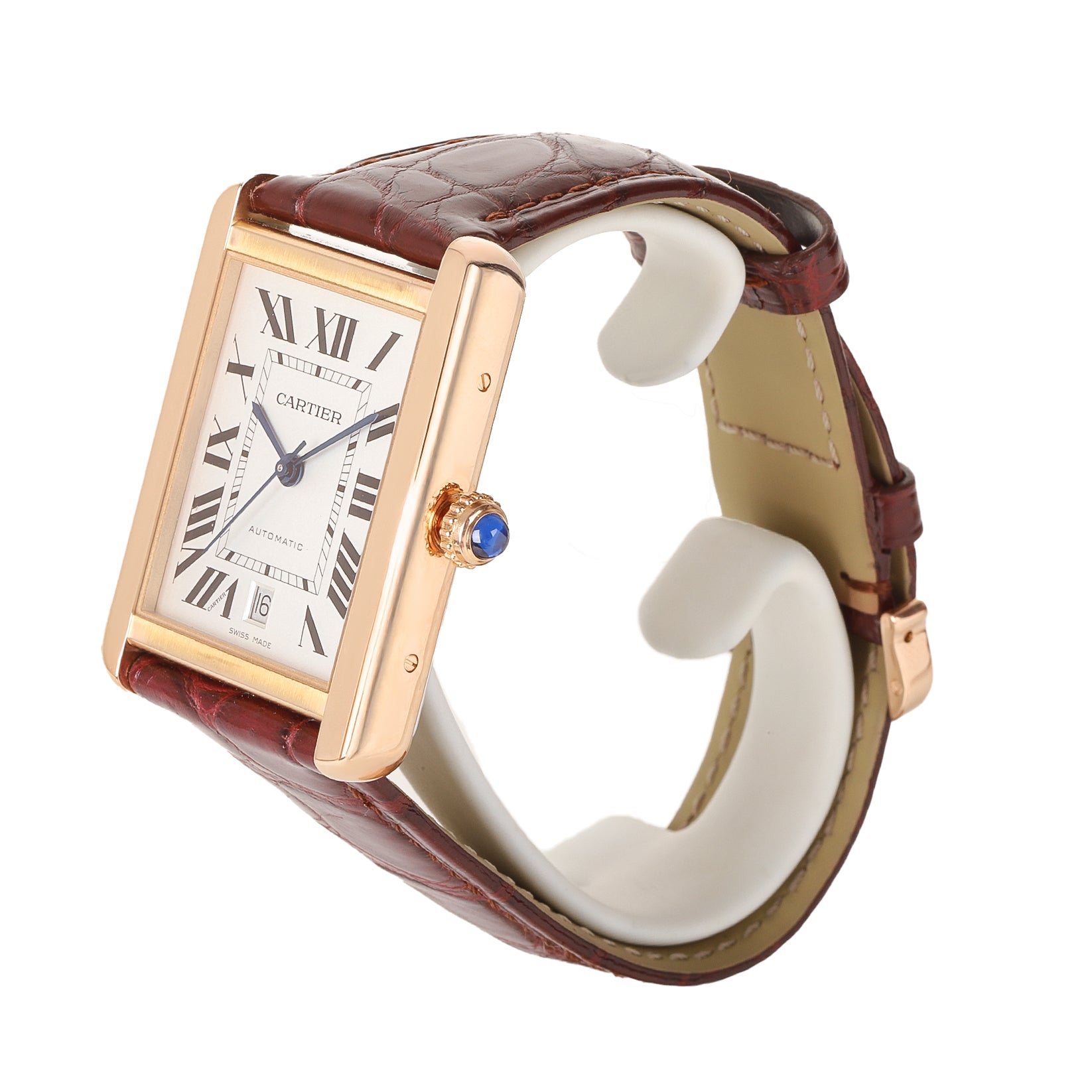 Cartier Tank Solo 18ct Rose Gold Pre-Owned Watch