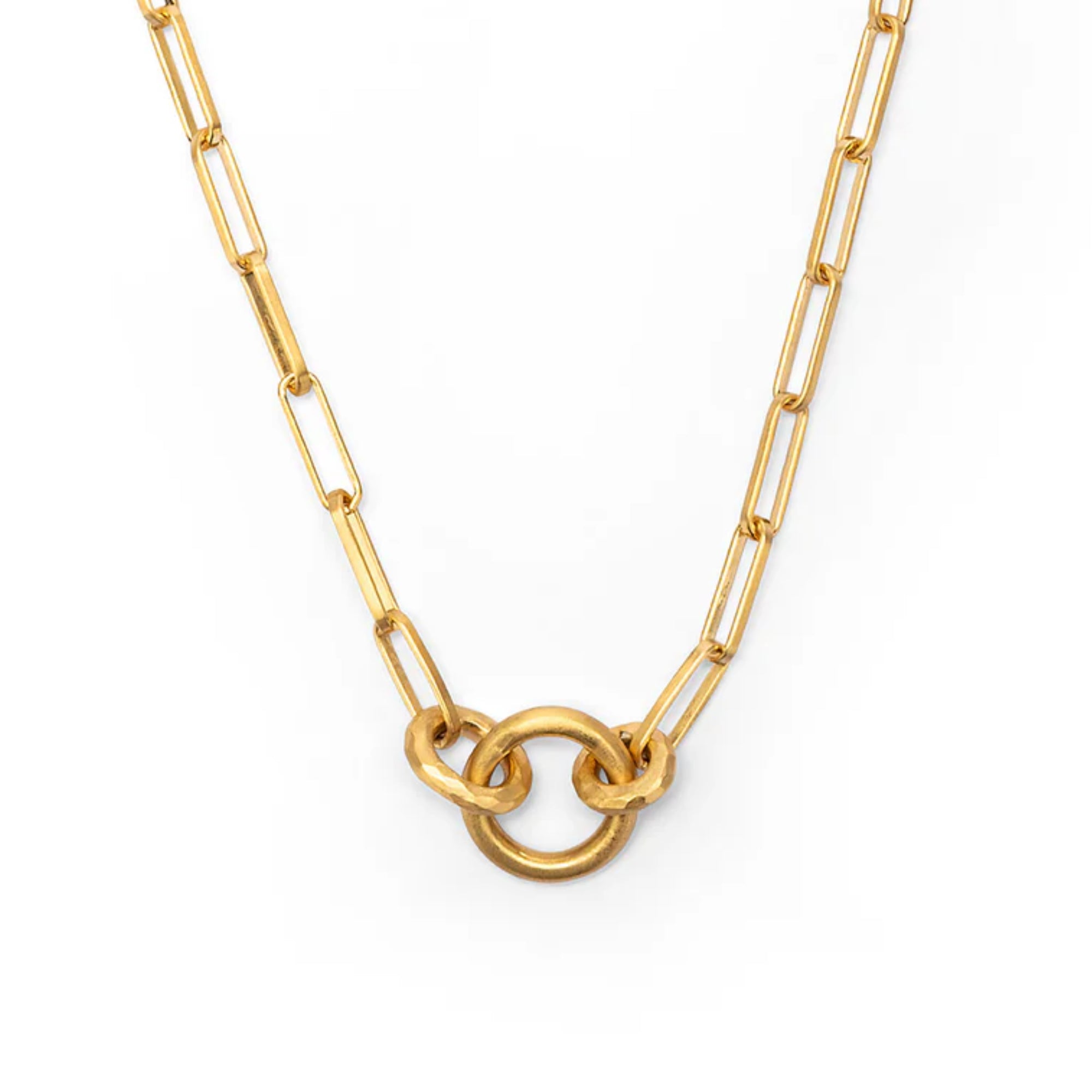 Eloise Gold Plated Sterling Silver Voyage Necklace