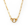 Eloise Gold Plated Sterling Silver Voyage Necklace