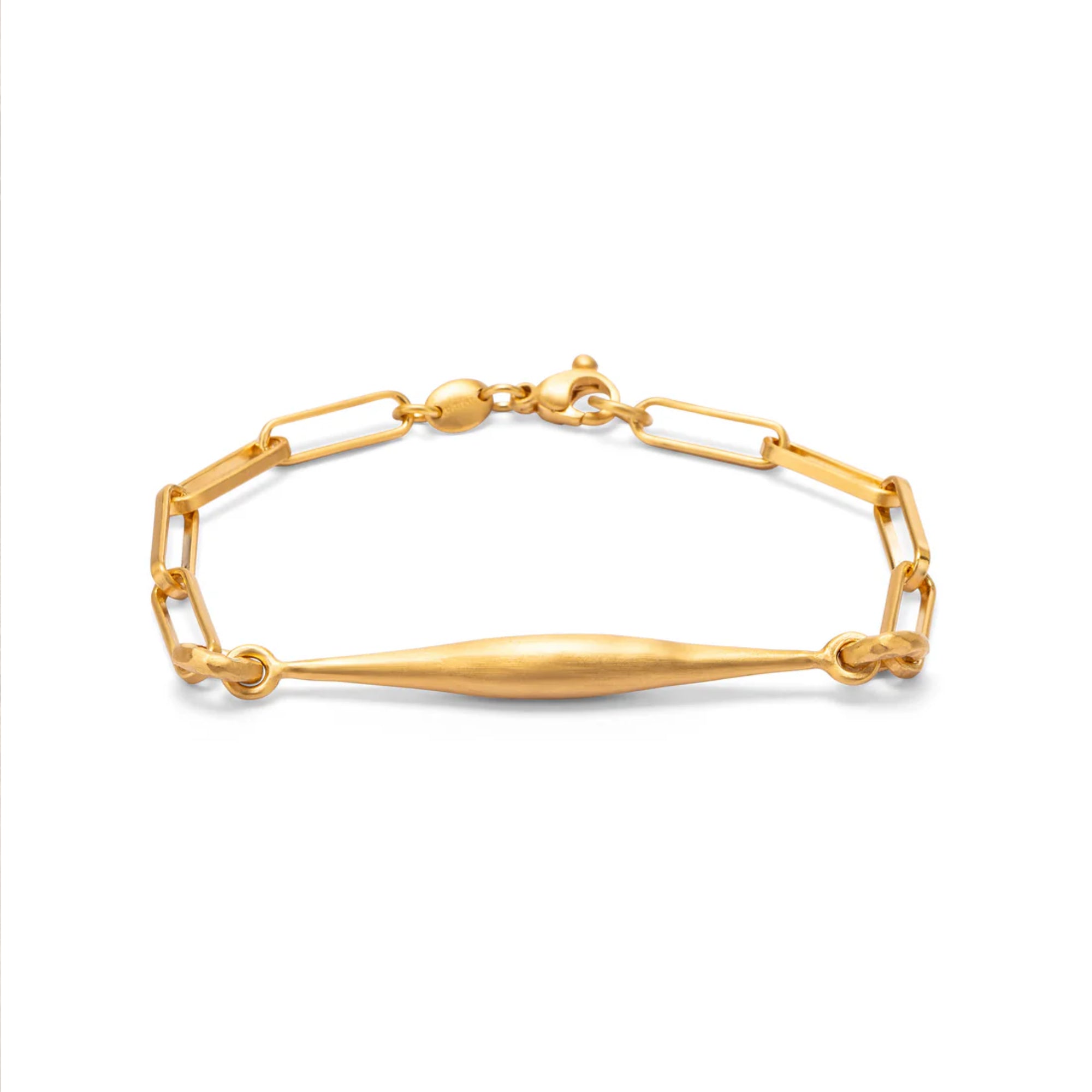 Eloise Gold Plated Sterling Silver Spindle Bracelet