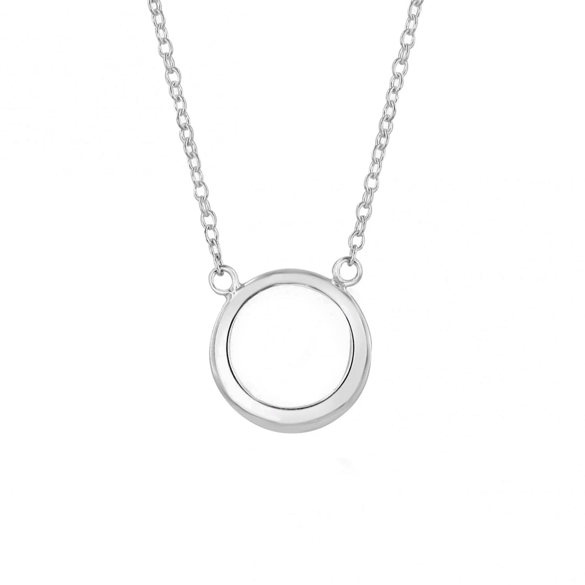 Small Single Circle Necklace