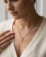 Delicate 9ct Yellow Gold Chain With White Freshwater Pearl Drop