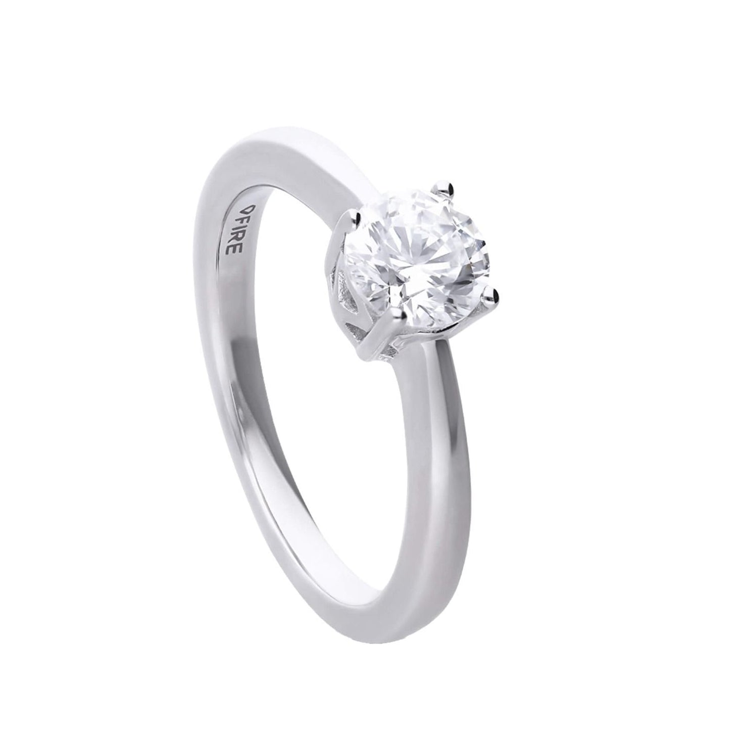 Diamonfire Four Claw 2 Carat Ring