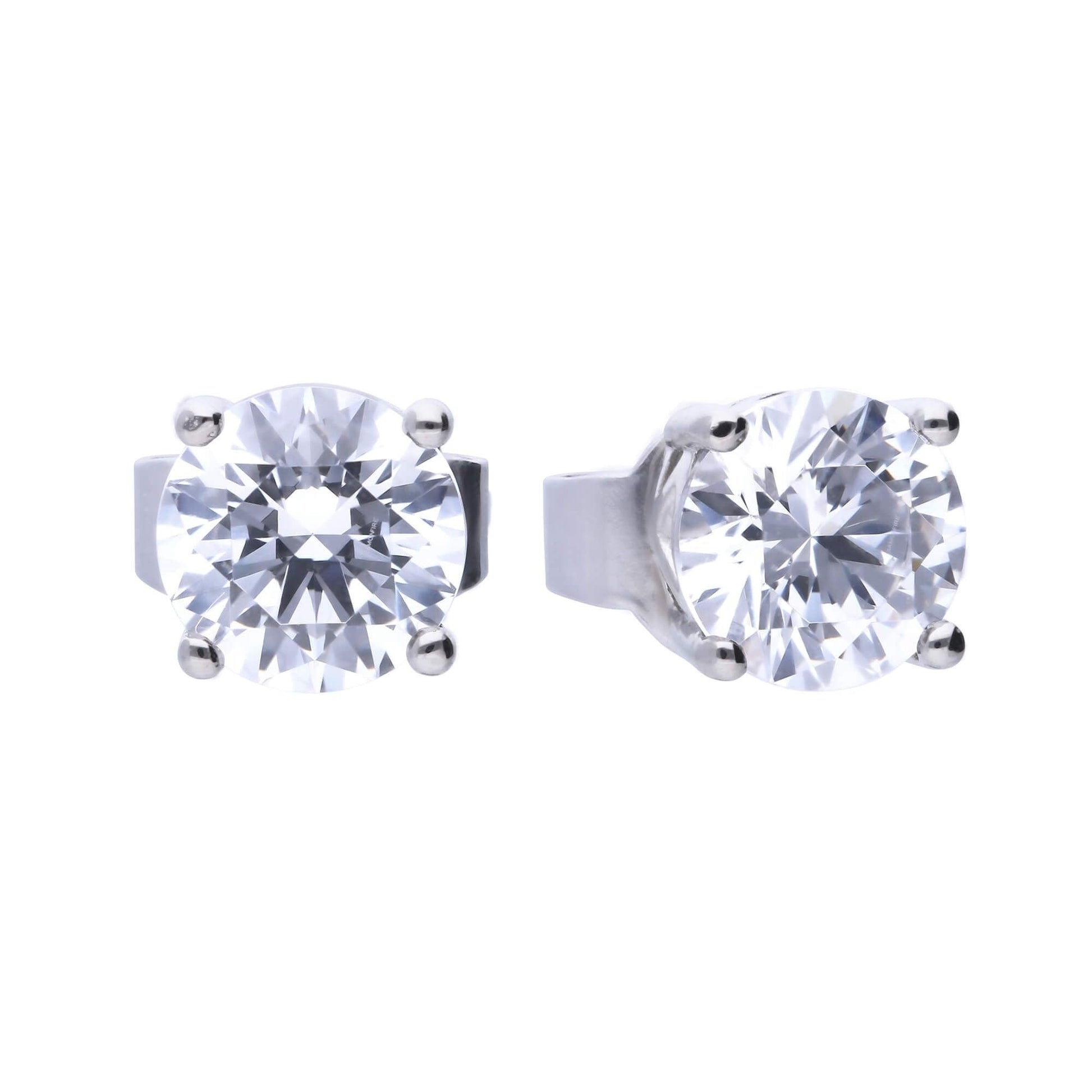 Diamonfire Four Claw Carat Stud Earrings 0.75ct
