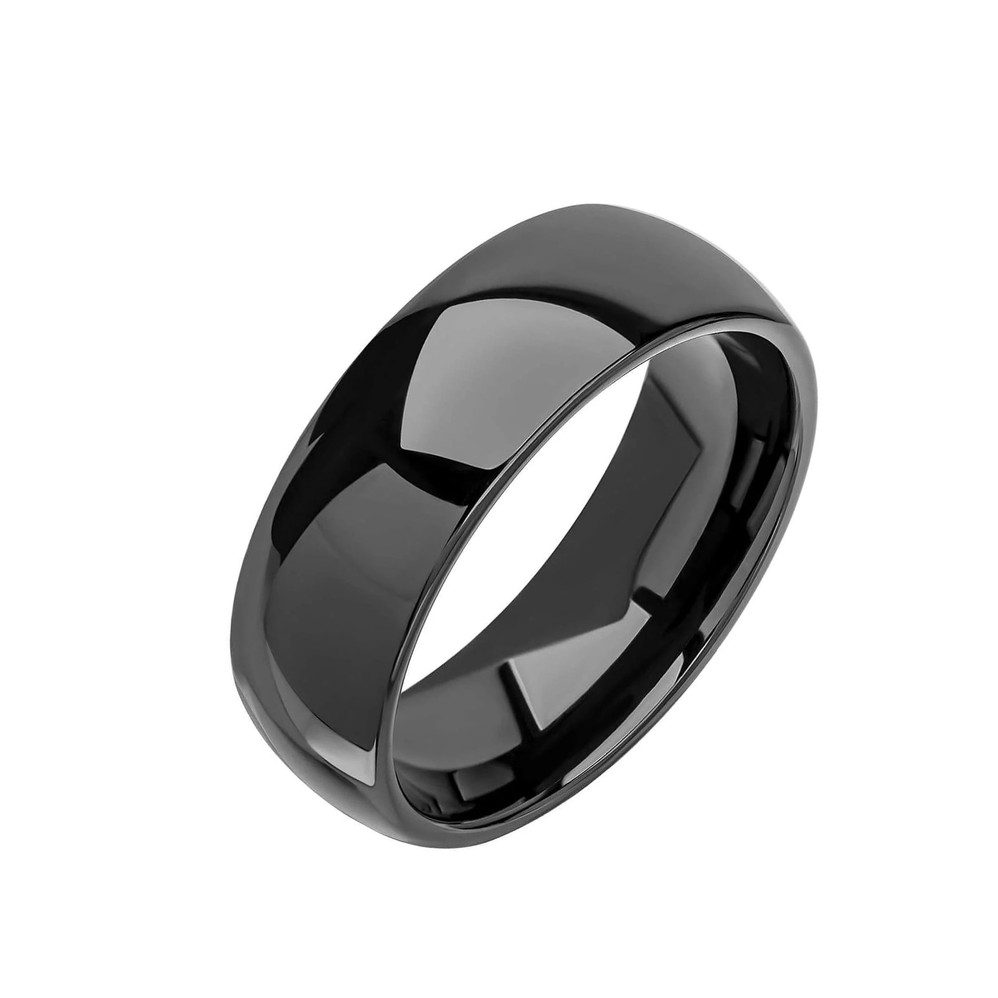 Fred Bennett Black Plated Tungsten Ring