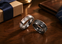 Fred Bennett Brushed Steel Cubic Zirconia Ring