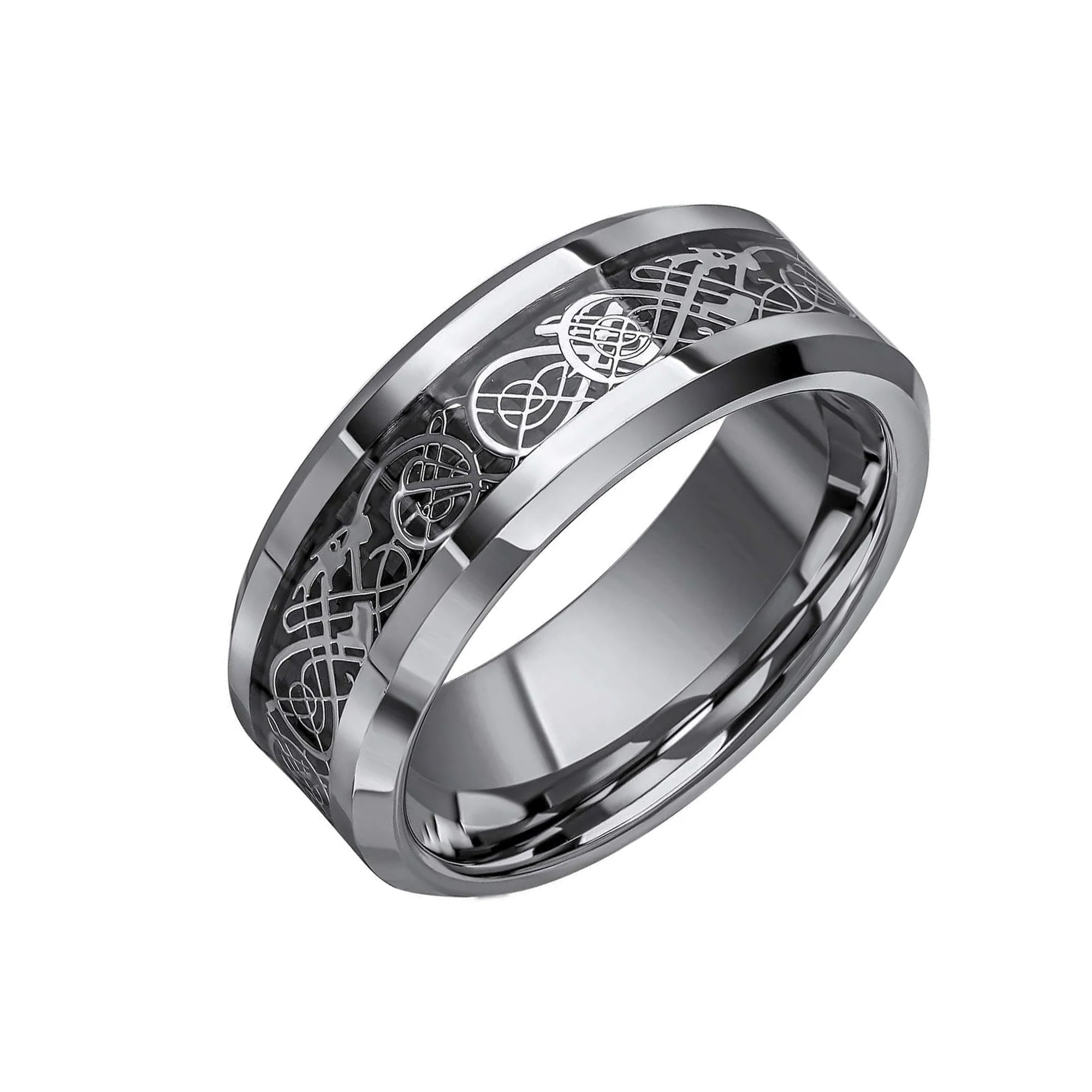 Fred Bennett Filigree Tungsten Ring